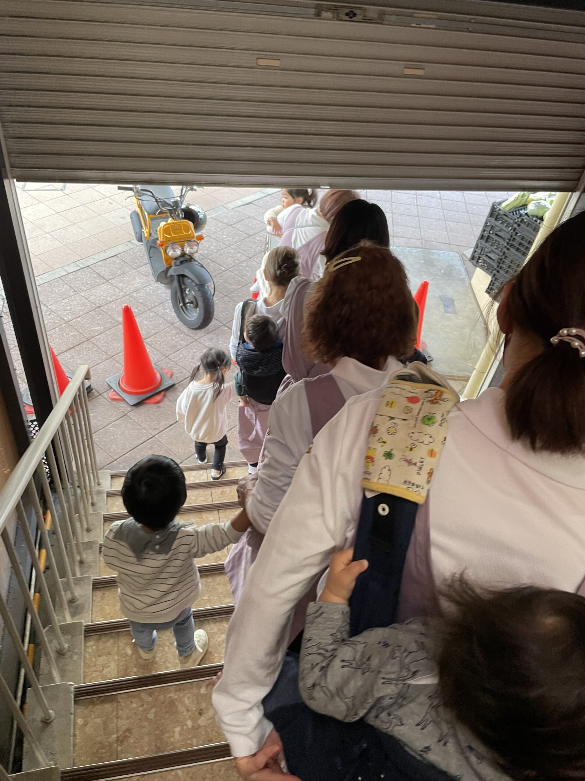 避難訓練をしました
